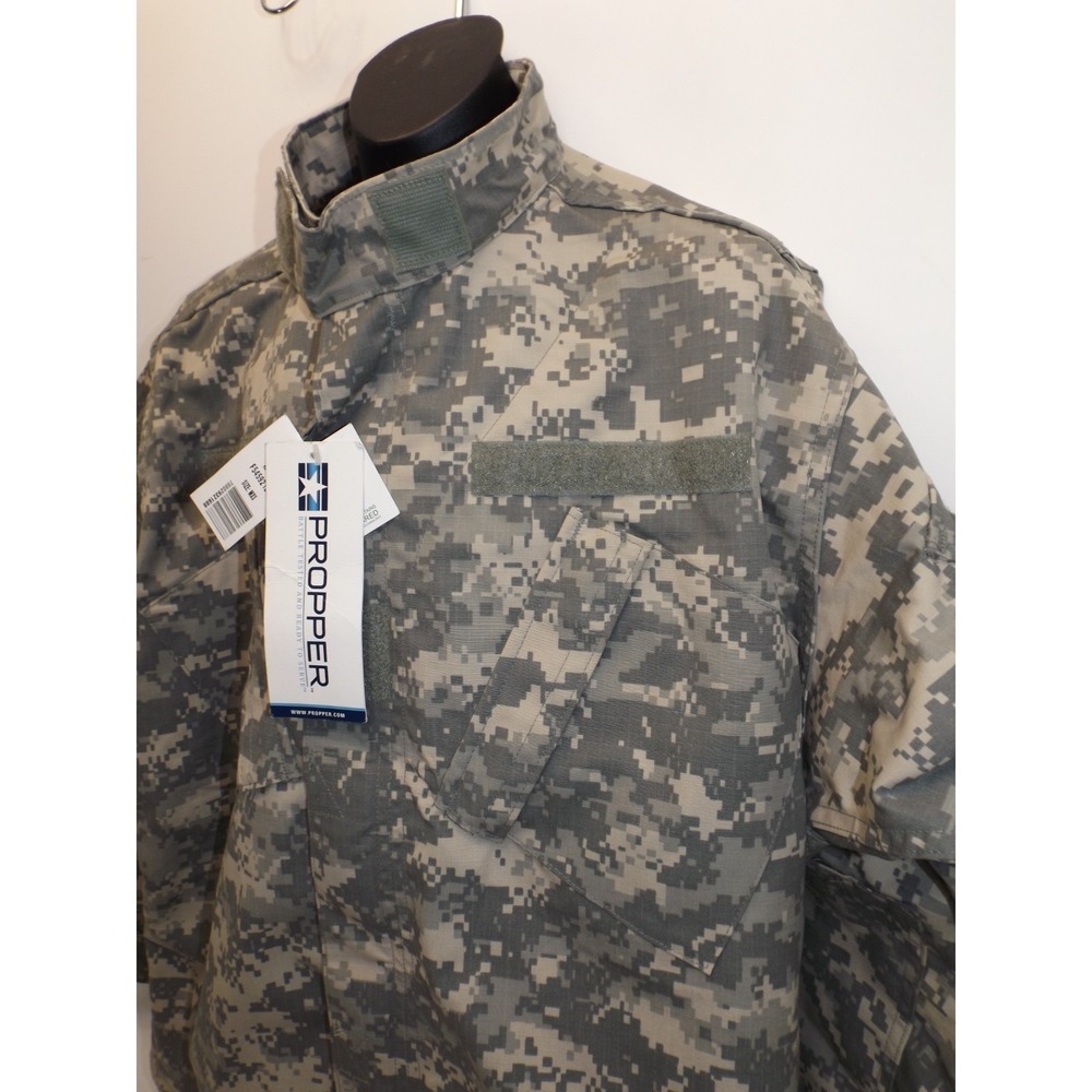 Propper Army Combat Uniform Coat - Ripstop Nylon - *NEW* - size MED - X-short - Picture 4 of 12